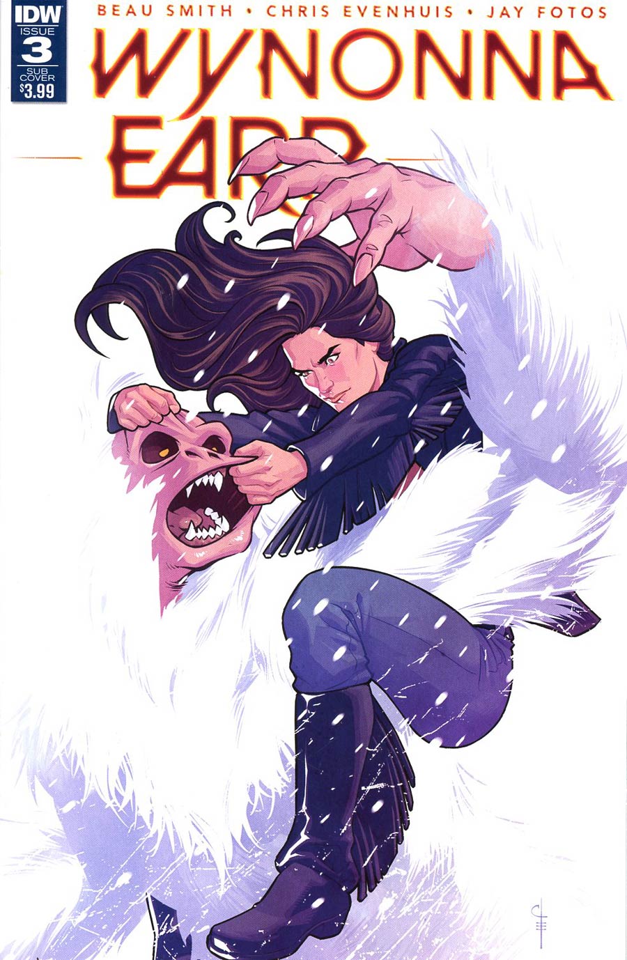 Wynonna Earp Vol 2 #3 Cover B Variant Chris Evenhuis Subscription Cover