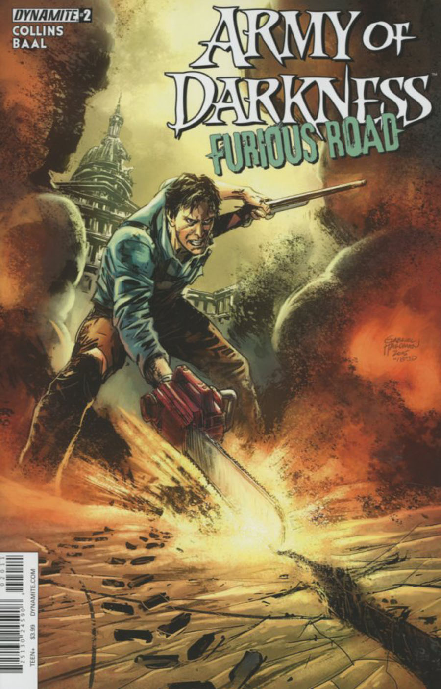 Army Of Darkness Furious Road #2 Cover A Regular Gabriel Hardman Cover