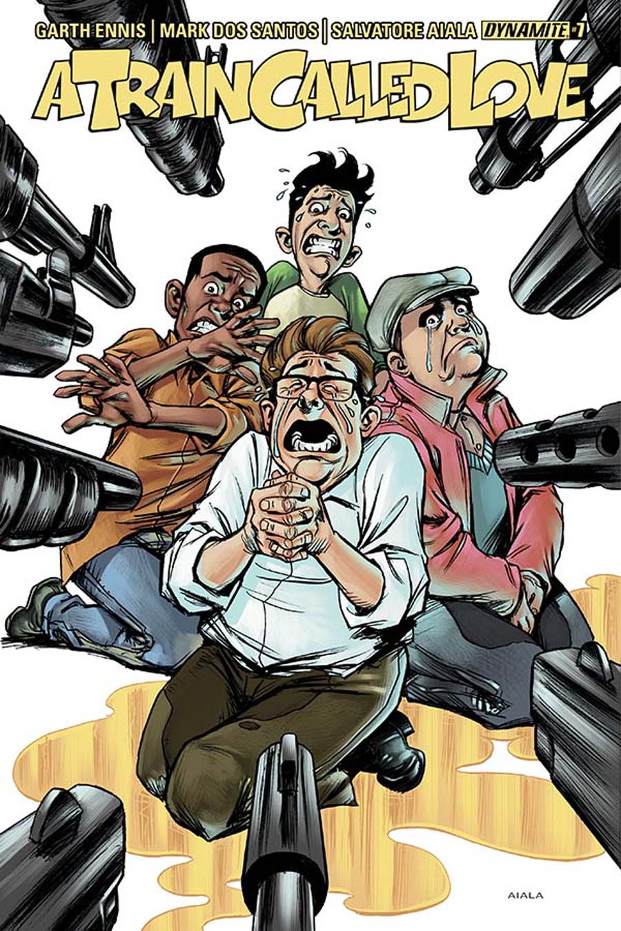 Train Called Love #7 Cover A Regular Russ Braun Cover