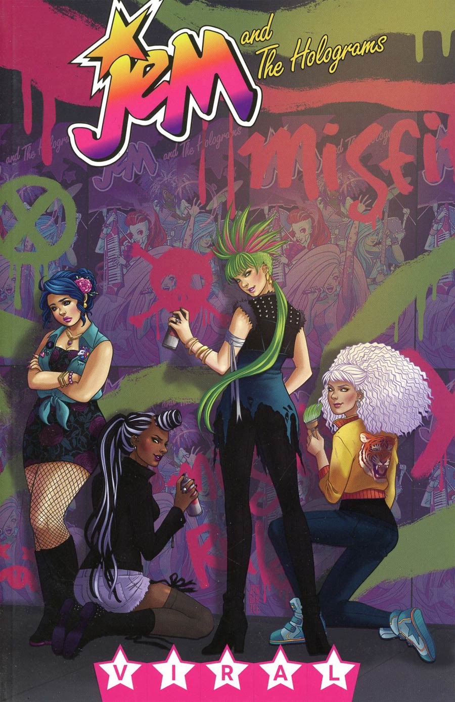 Jem And The Holograms Vol 2 Viral TP