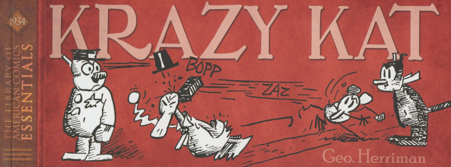 Library Of American Comics Essentials Presents King Features Vol 1 Krazy Kat 1934 HC