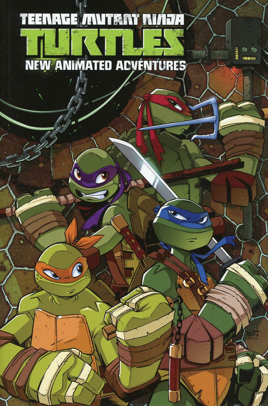 Teenage Mutant Ninja Turtles New Animated Adventures Omnibus Vol 1 TP