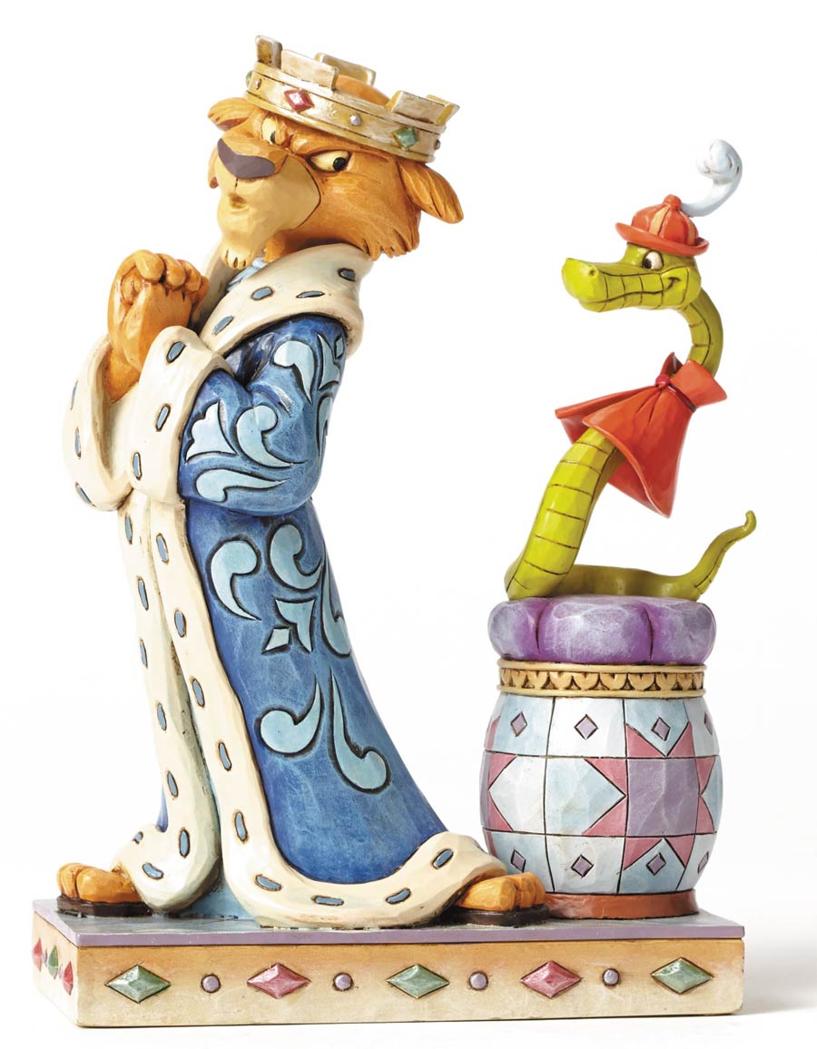 Disney Traditions Prince John & Sir Hiss Figurine