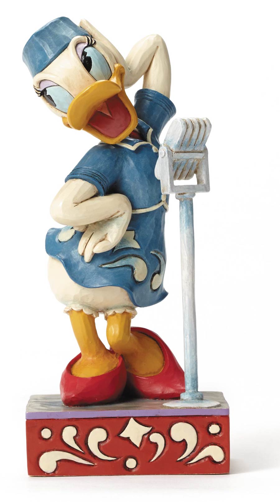 Disney Traditions Singer Daisy Duck Figurine