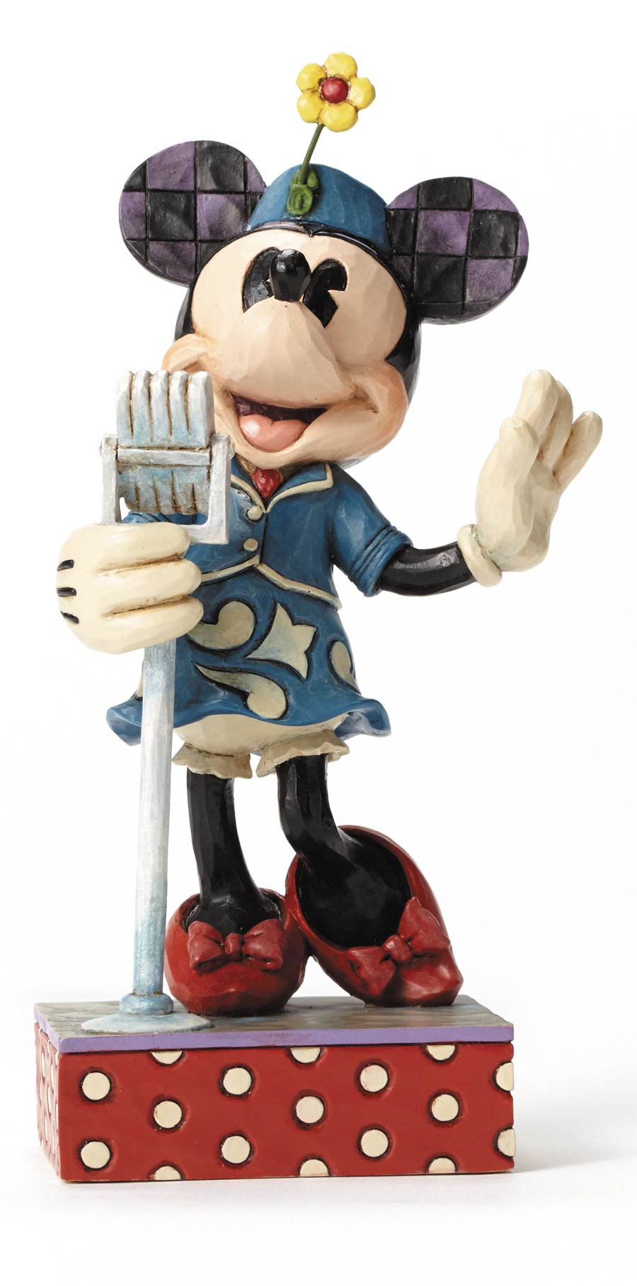 Disney Traditions Singer Minnie Mouse Figurine