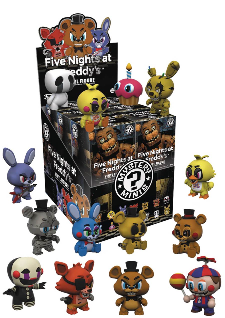 Five Nights At Freddys Mystery Minis Series 1 Blind Mystery Box
