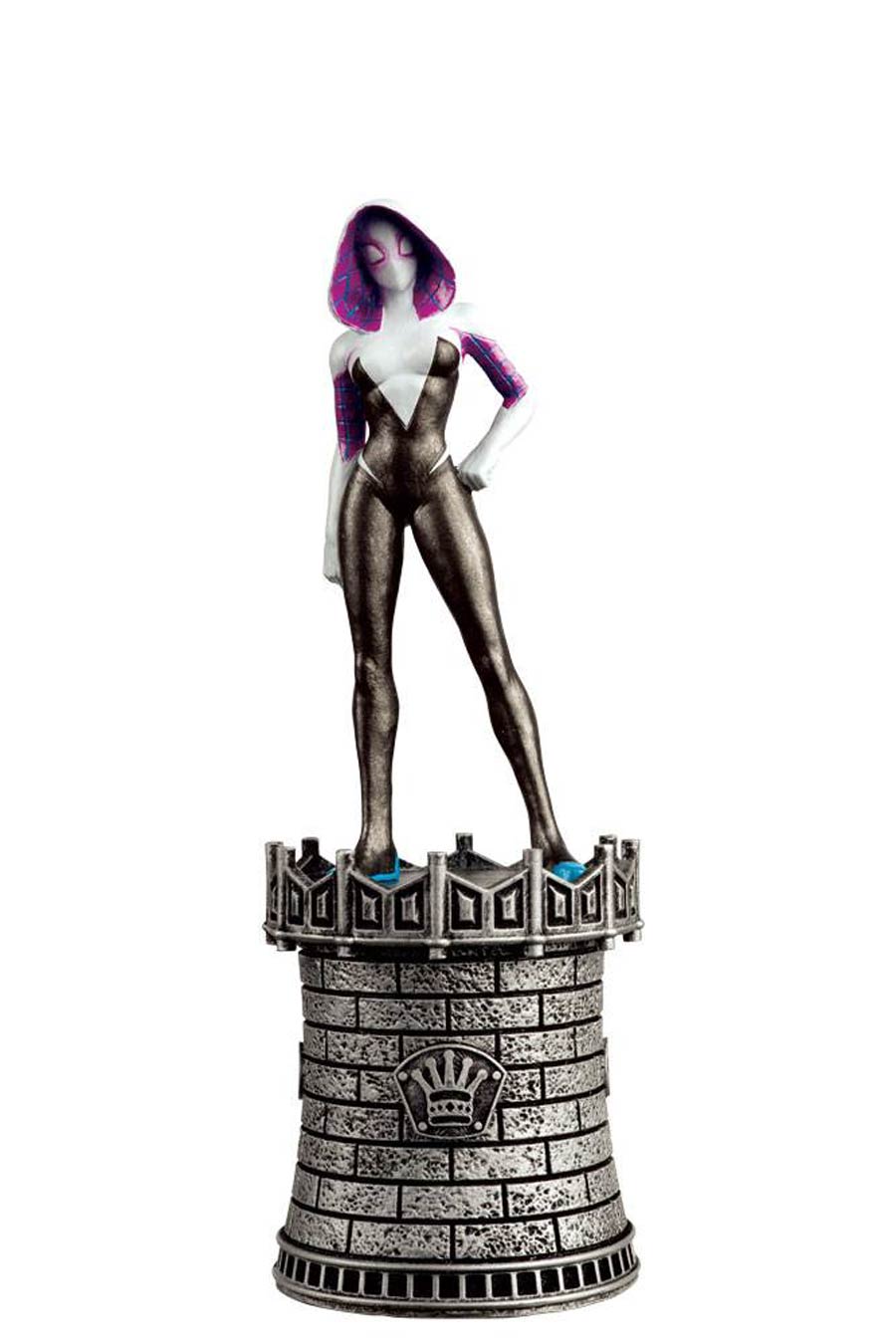 Marvel Chess Figure Collector Magazine #67 Spider-Gwen White Queen