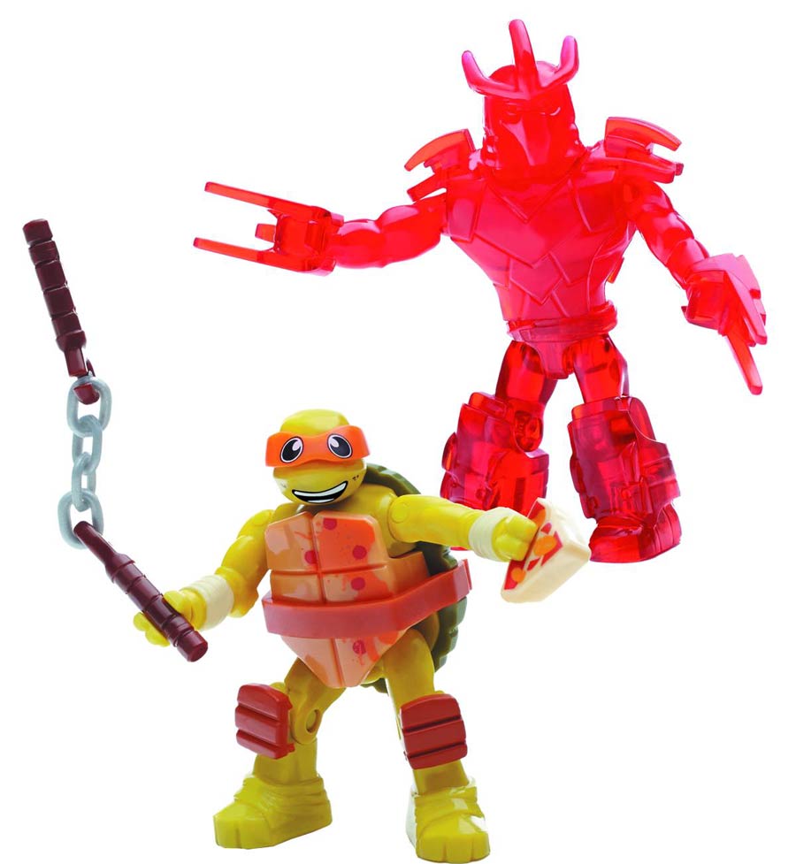 Mega Bloks Teenage Mutant Ninja Turtles Blind Mystery Box Series 1 Display