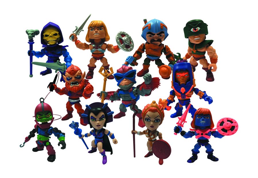 The Loyal Subjects x Masters Of The Universe Mini Figure Wave 1 Blind Mystery Box 16-Piece Display