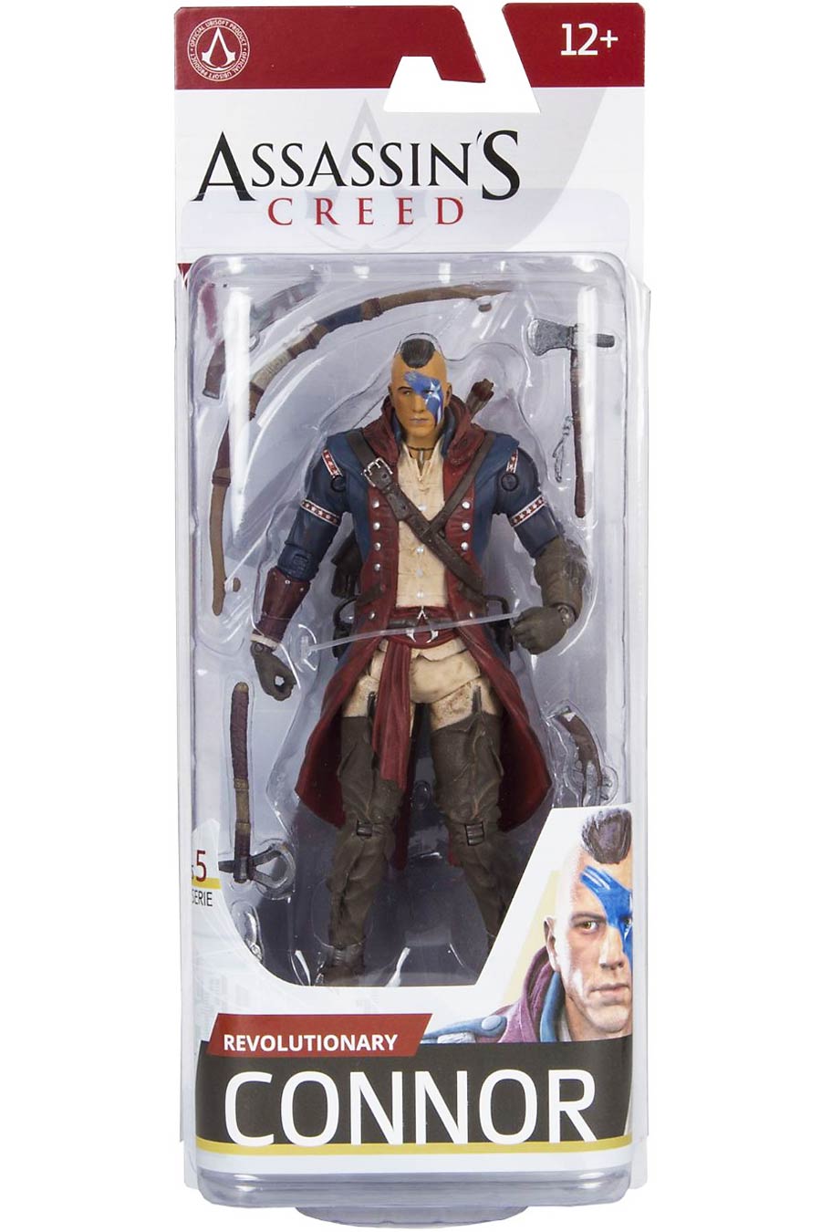 Assassins Creed Series 5 Revolutionary Connor Action Figure Case