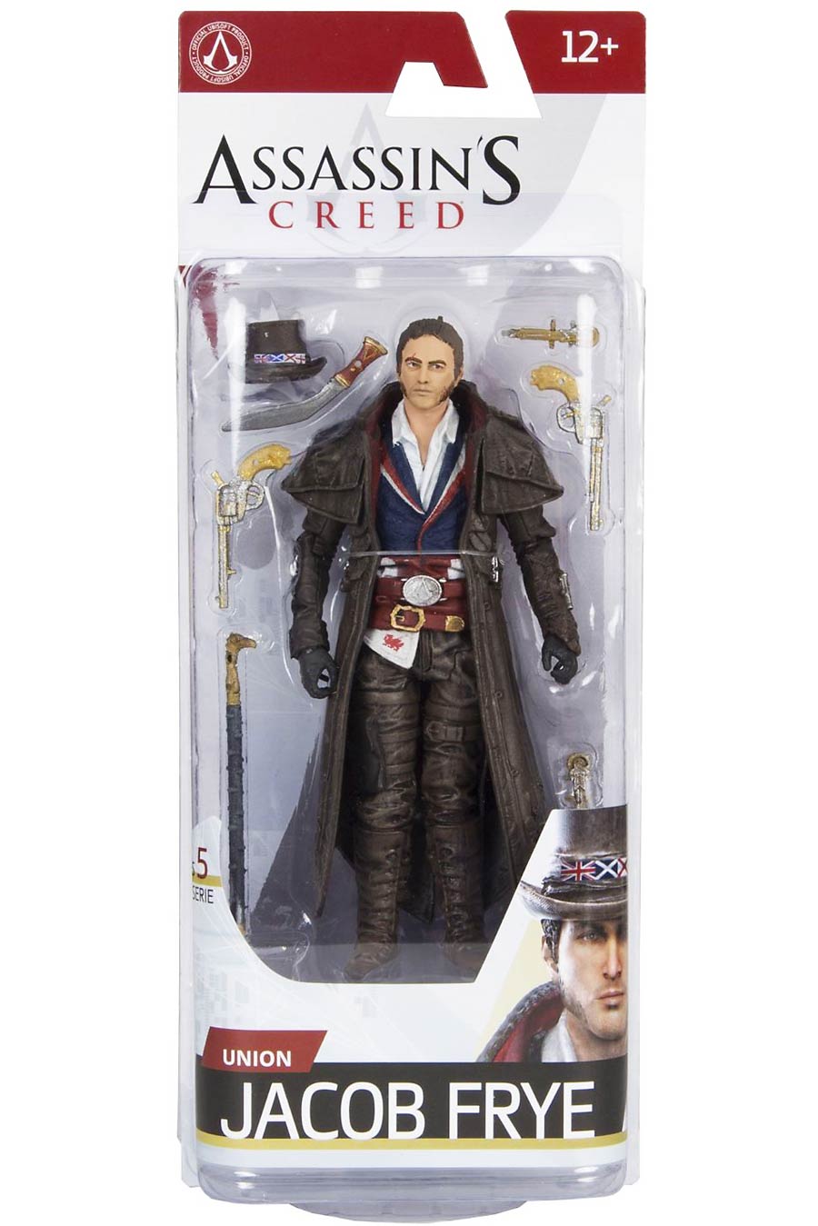 Assassins Creed Series 5 Union Jacob Frye Action Figure Case