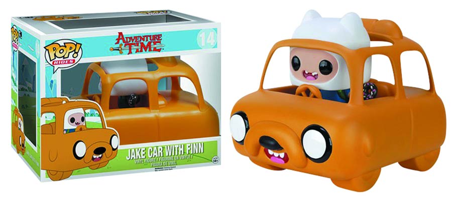 POP Rides 14 Adventure Time Jake Car And Finn Car