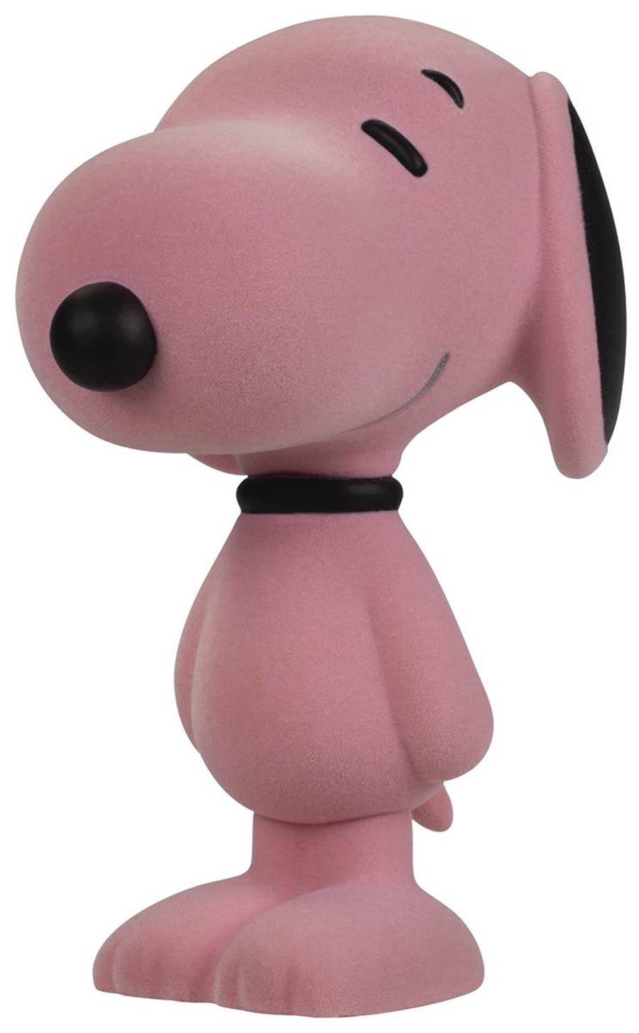 Snoopy 5.5 Inch Flocked Vinyl Figure - Strawberry Ice