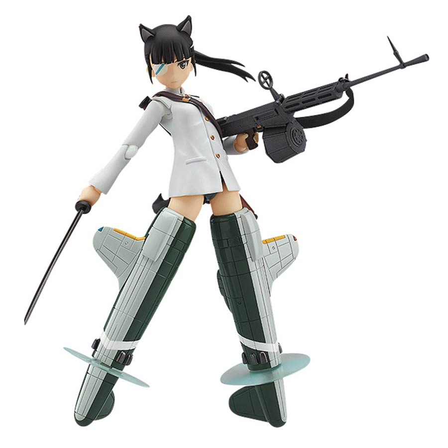 Strike Witches Mio Sakamoto Movie Version Figma Action Figure