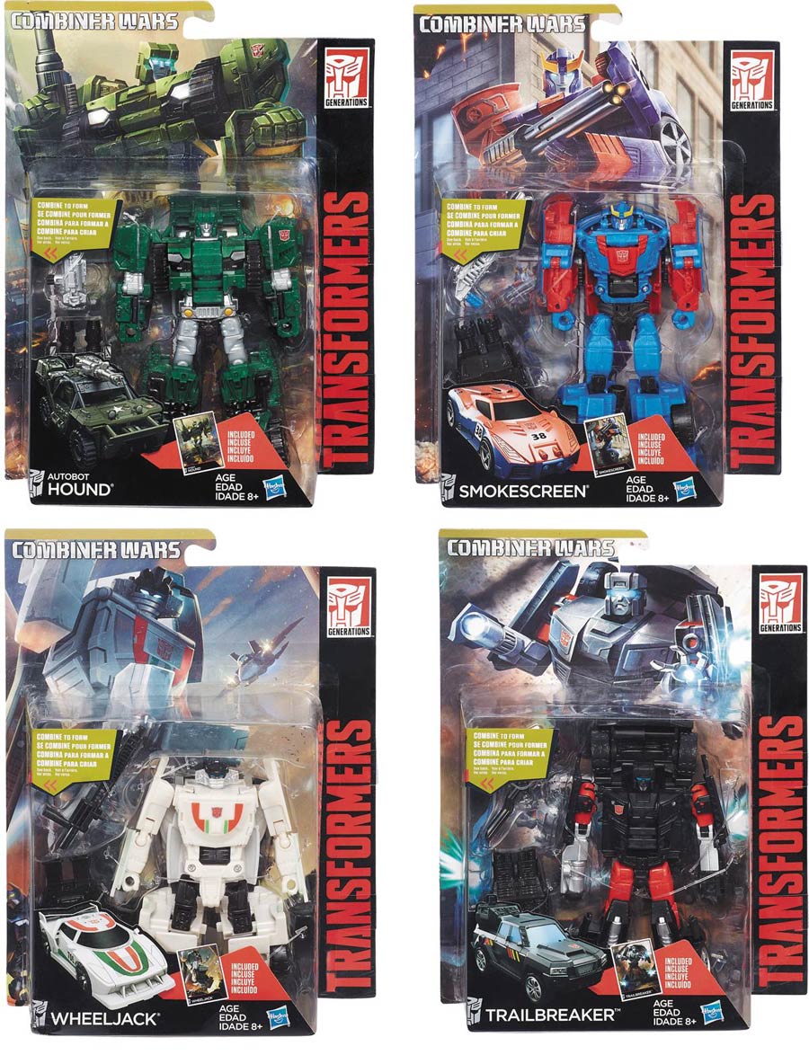Transformers Generations Deluxe Action Figure Assortment Case 201601