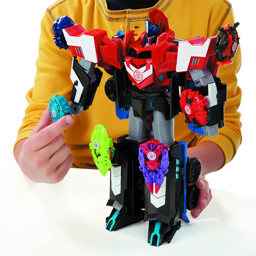 Transformers Robots In Disguise Mega Optimus Prime Case