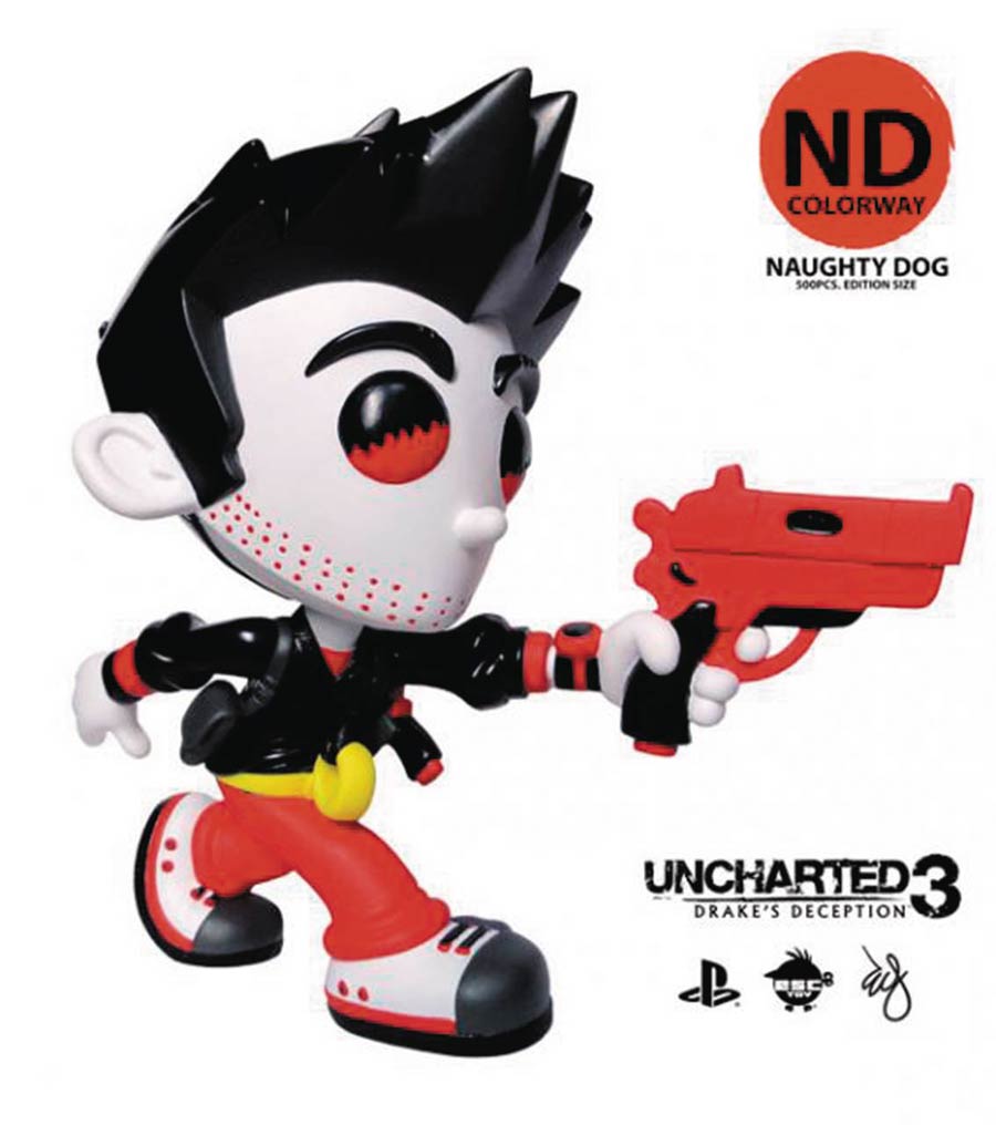 Uncharted Nathan Drake Naughty Dog Vinyl Figure