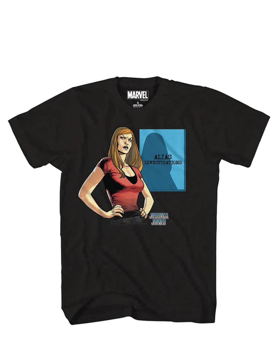 Jessica Jones Glass Entry Px Blk T-Shirt Medium (C: 1-1-0)