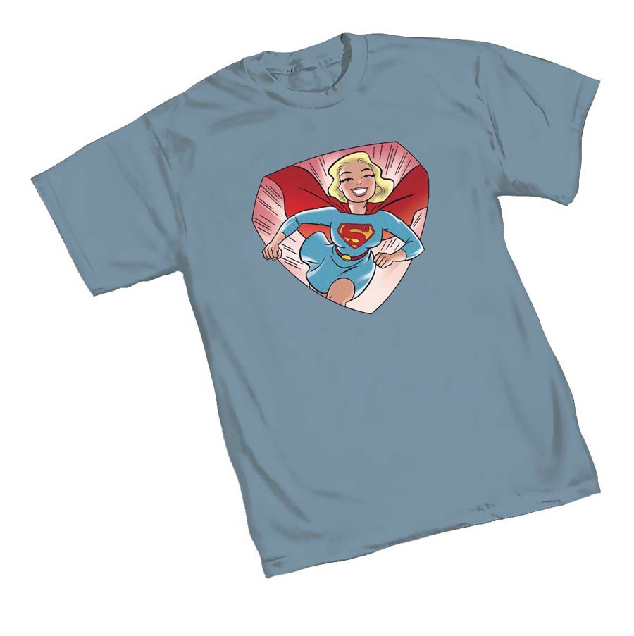 Supergirl To The Rescue By Darwyn Cooke T-Shirt Large