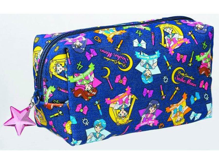 Sailor Moon Prism Gel Denim Pouch Blue Version 12-Count Case