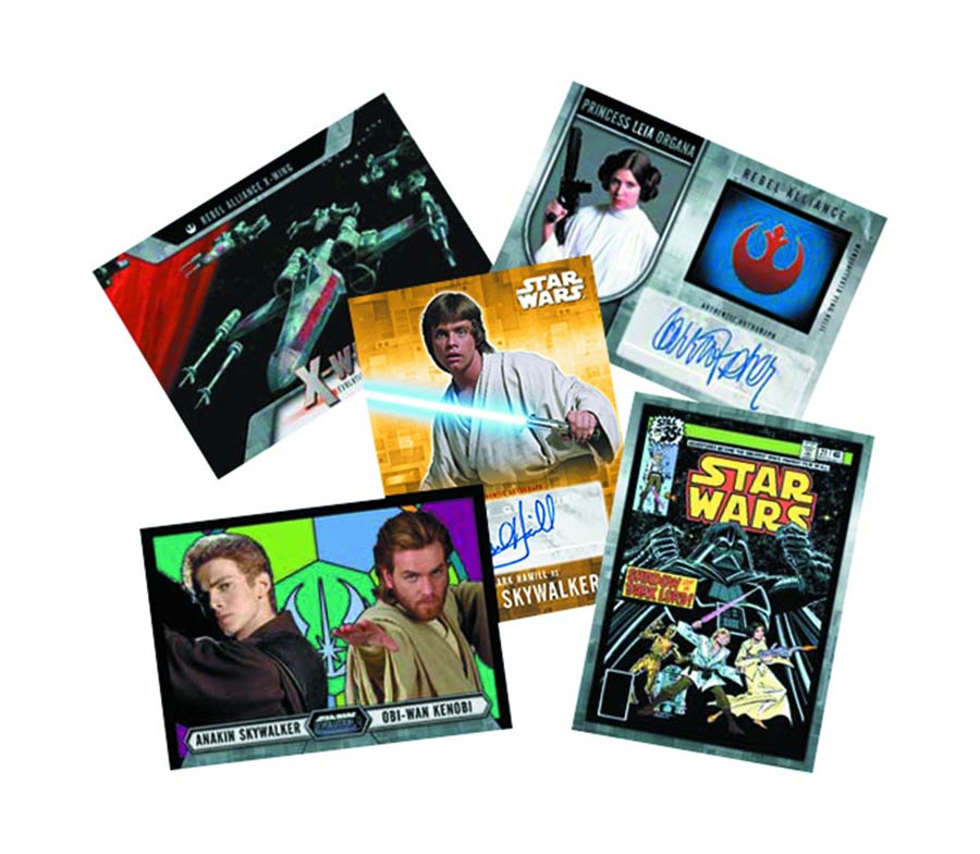 Topps Star Wars 2016 Evolution Trading Cards Box