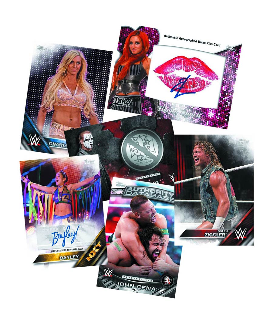 Topps 2016 WWE Trading Cards Box