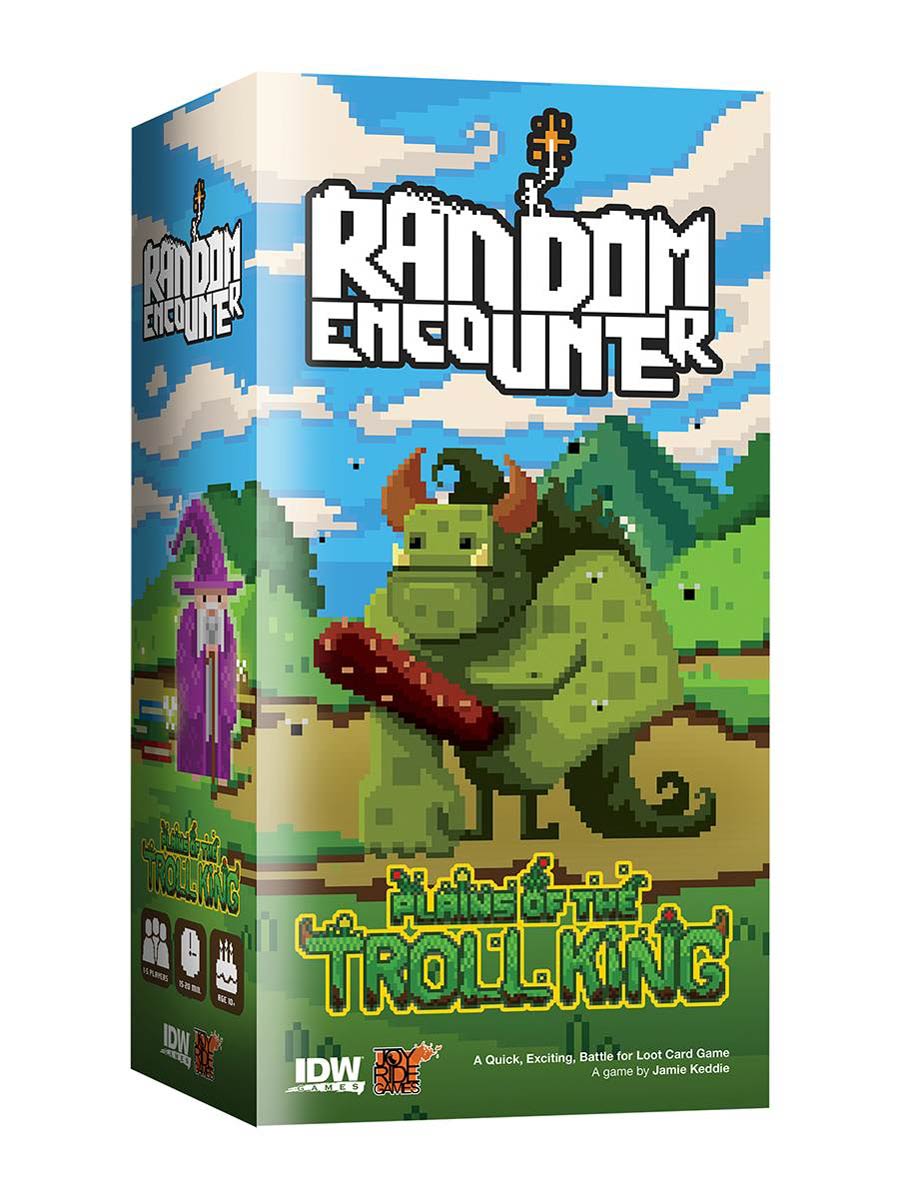 Random Encounter Plains Of The Troll King Card Game
