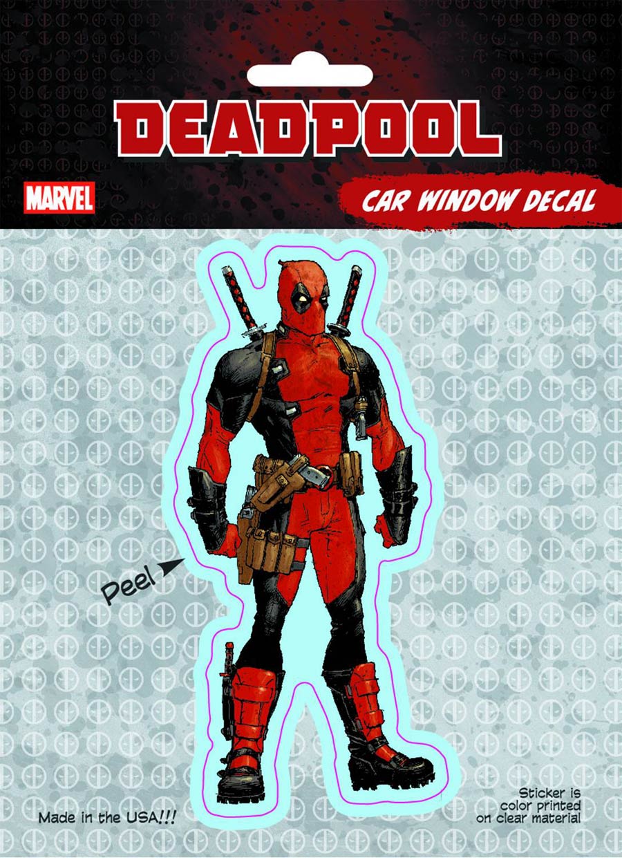 Deadpool Vinyl Decal - Standard
