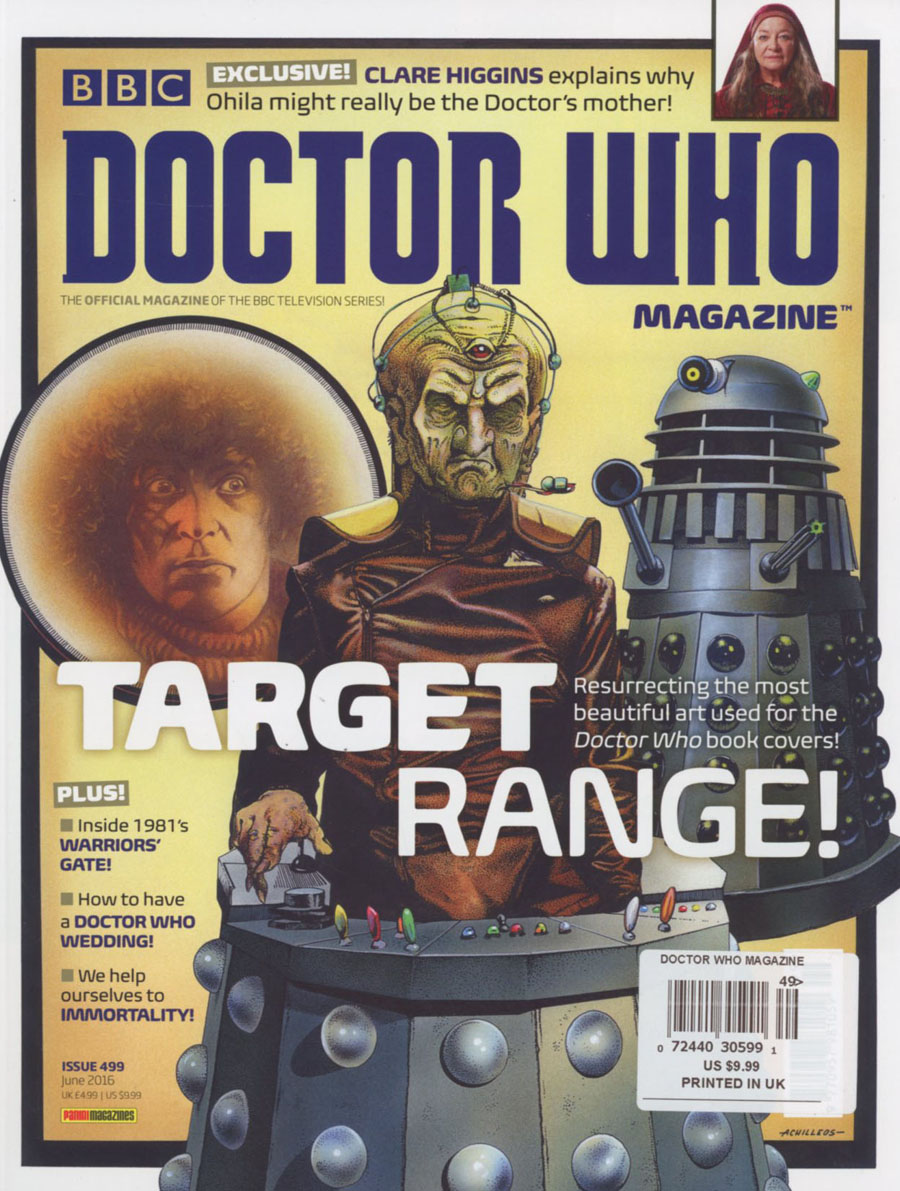 Doctor Who Magazine #499 June 2016