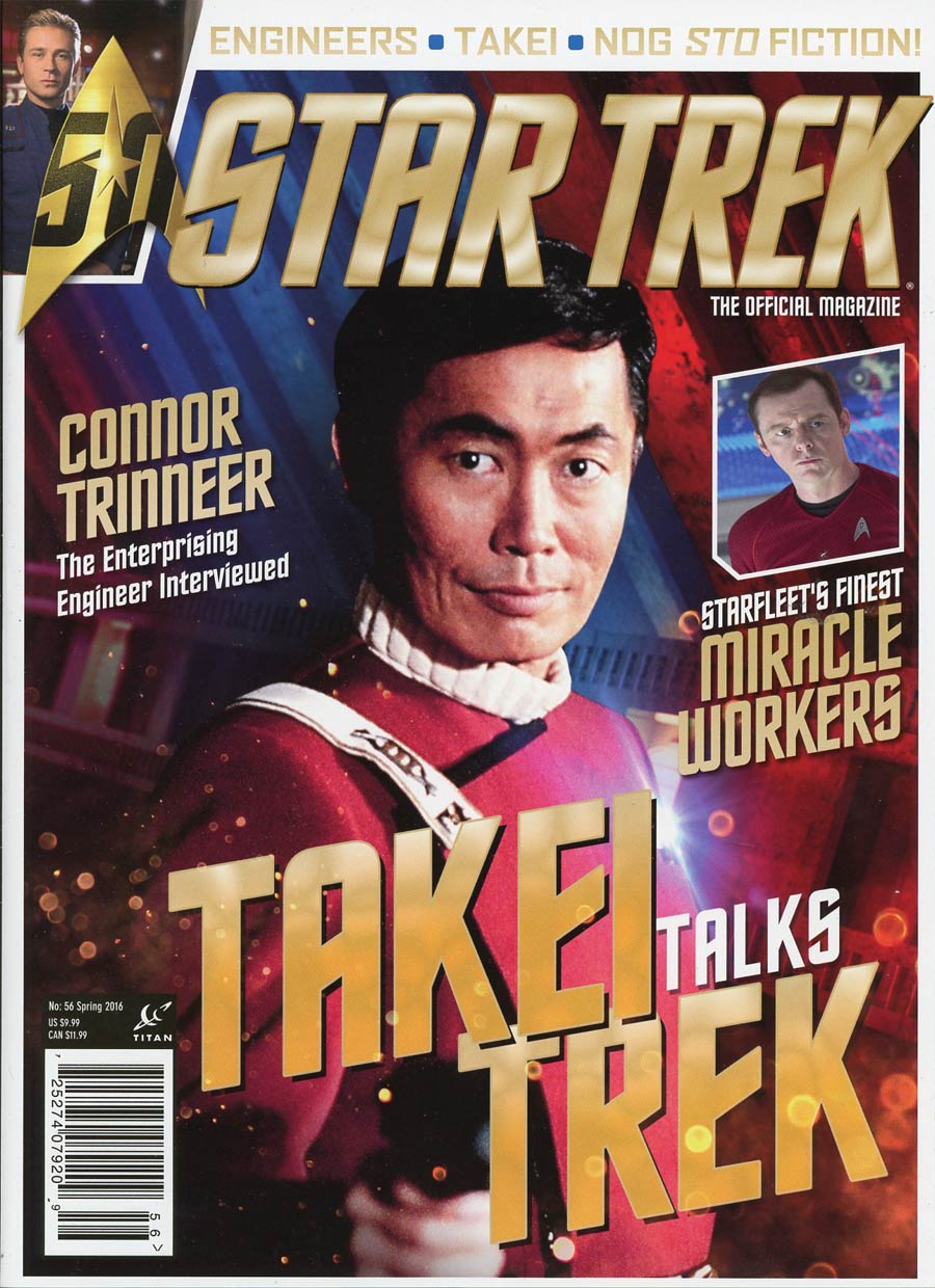 Star Trek Magazine #56 Spring 2016 Newsstand Edition