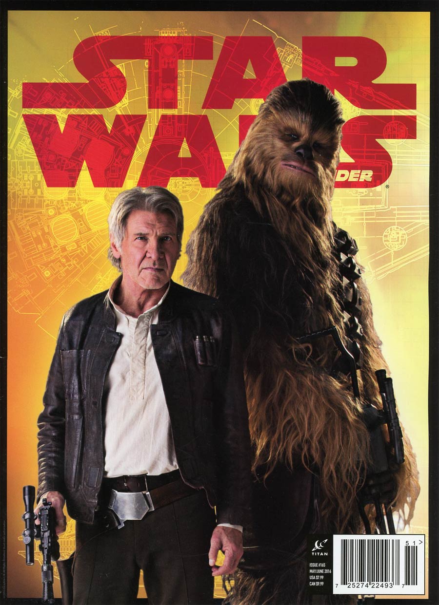 Star Wars Insider #165 May / Jun 2016 Previews Exclusive Edition