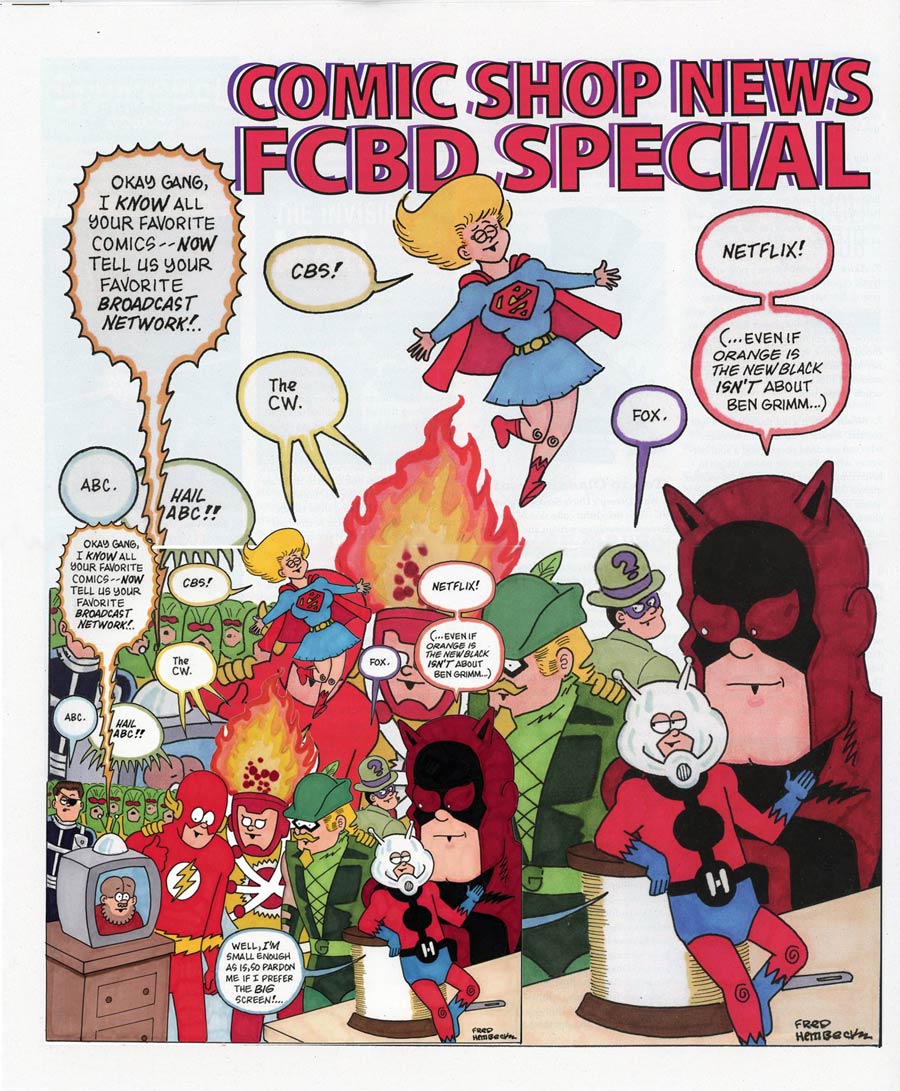 Comic Shop News FCBD 2016 Special - FREE - Limit 1 Per Customer