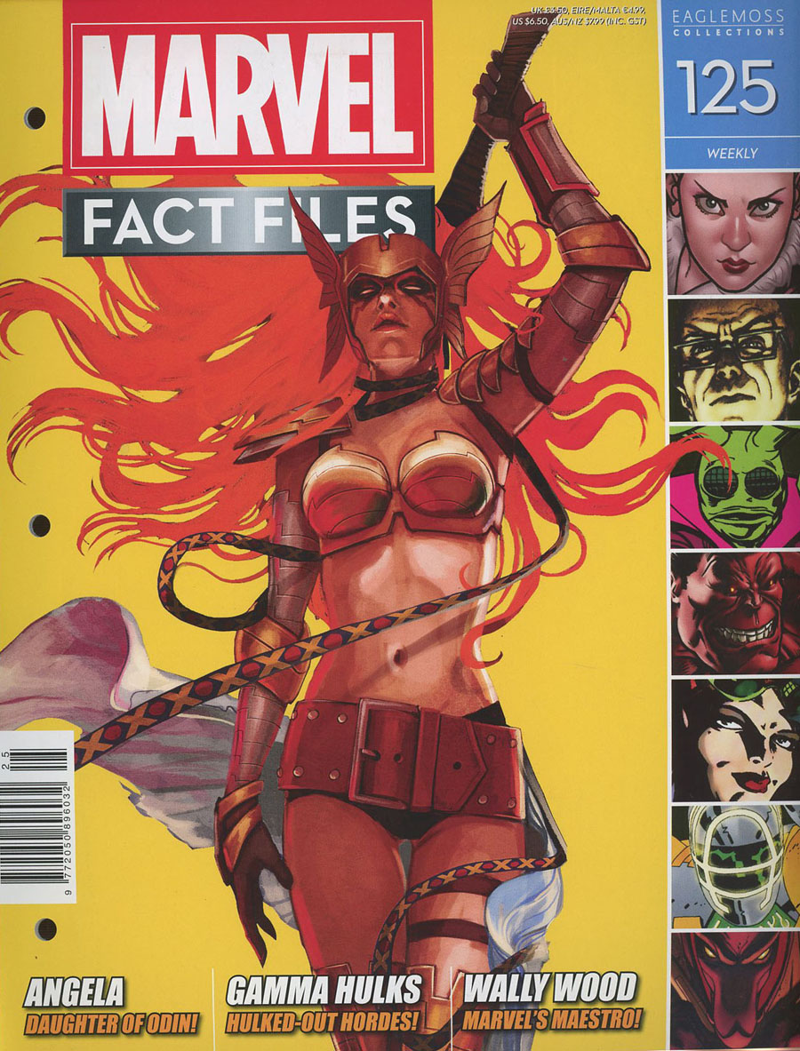 Marvel Fact Files #125