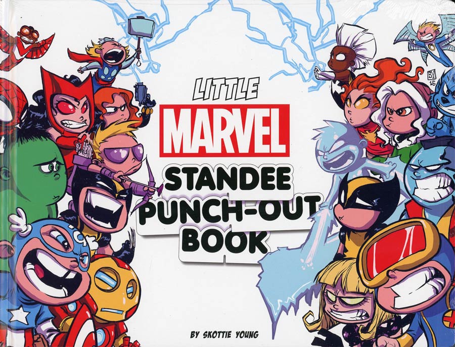 Little Marvel Standee Punch-Out Book HC
