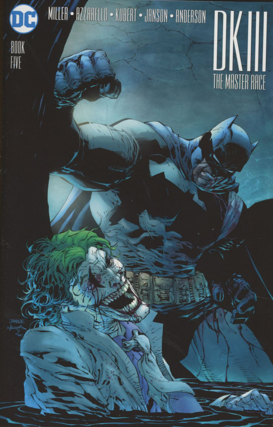 Dark Knight III The Master Race #5 Cover I Incentive Jim Lee Variant Cover
