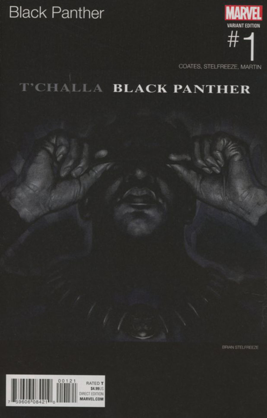 Black Panther Vol 6 #1 Cover D Variant Brian Stelfreeze Marvel Hip-Hop Cover