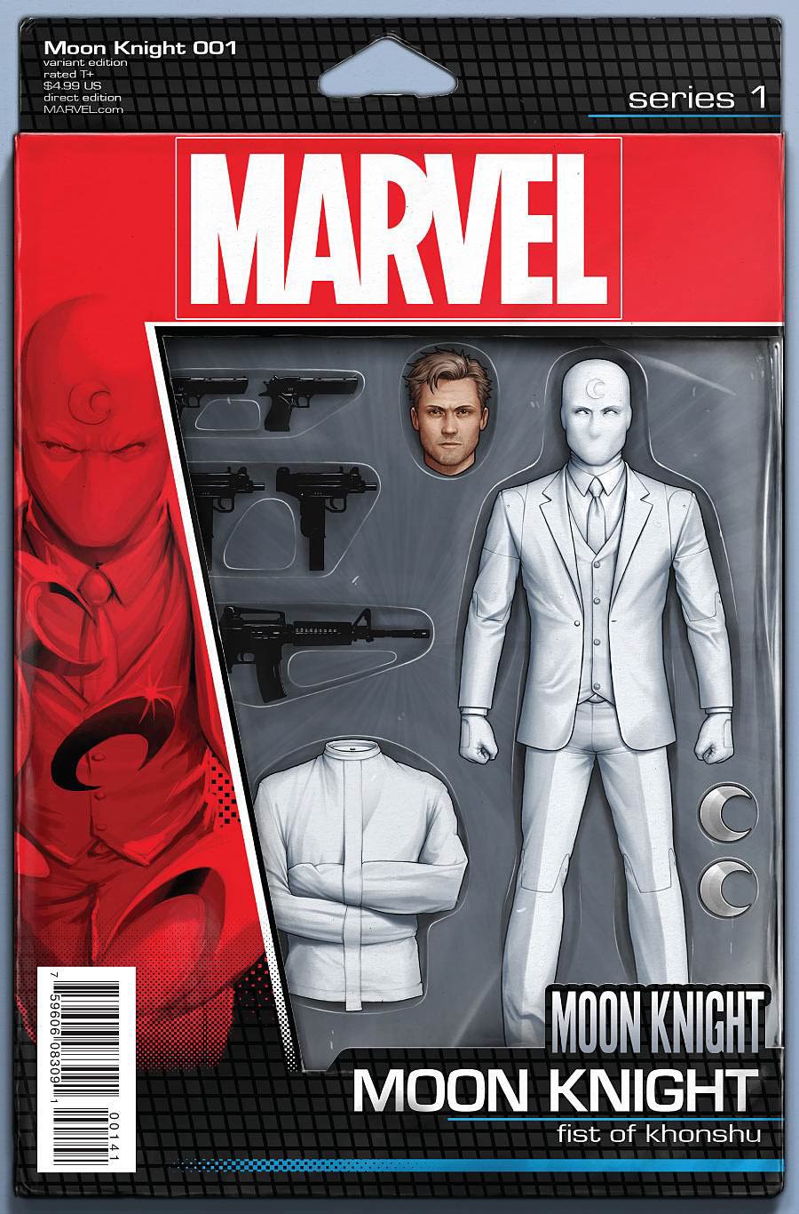 Moon Knight Vol 8 #1 Cover C Variant John Tyler Christopher Action Figure Cover