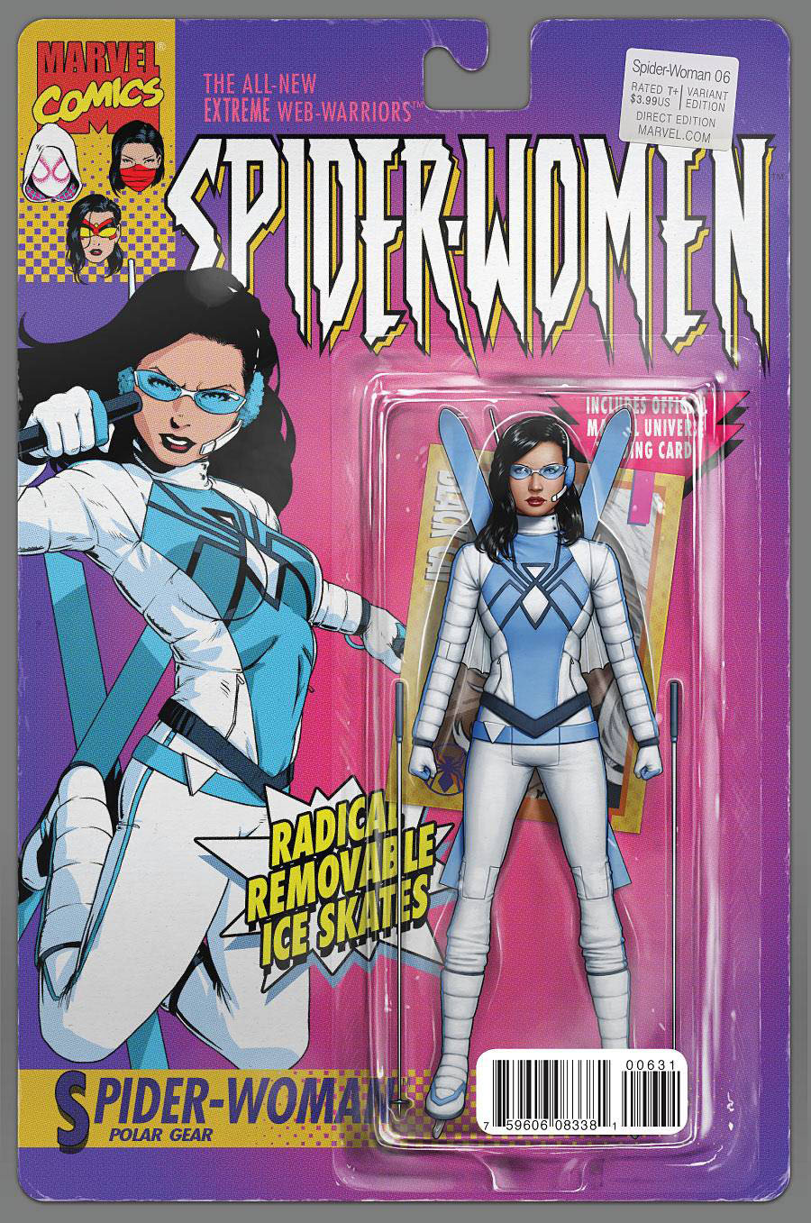 Spider-Woman Vol 6 #6 Cover C Variant John Tyler Christopher Action Figure Cover (Spider-Women Part 4)