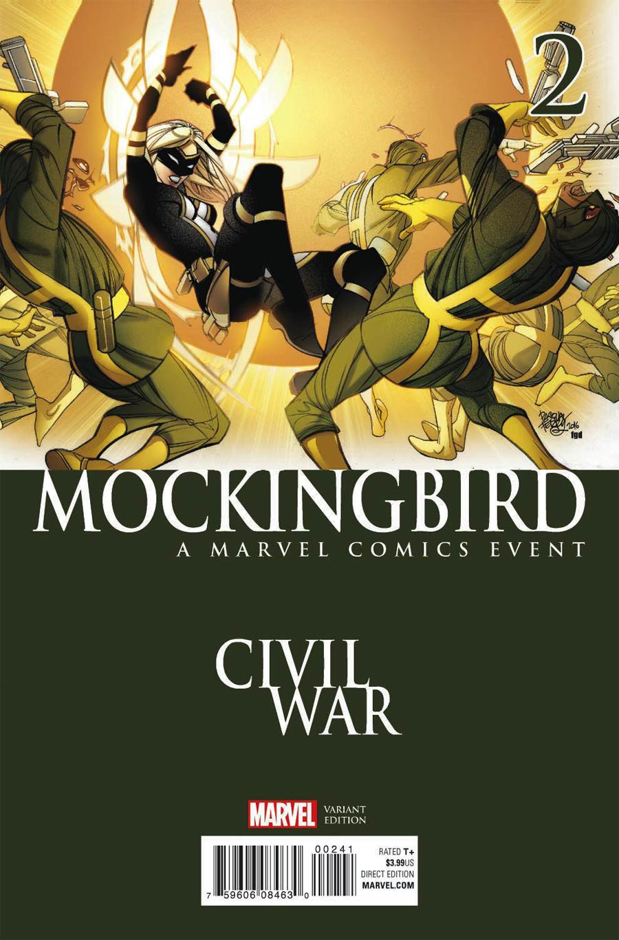 Mockingbird #2 Cover B Variant Civil War Cover