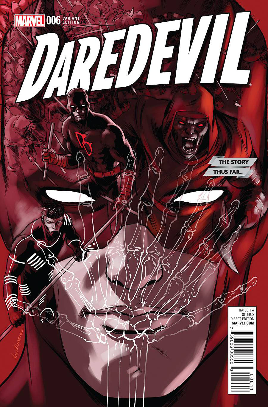 Daredevil Vol 5 #6 Cover C Variant Story Thus Far Cover