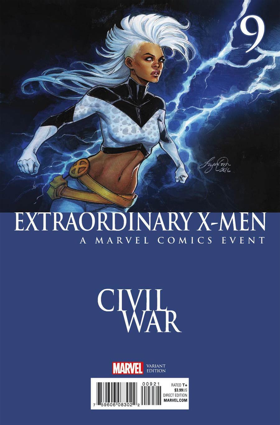Extraordinary X-Men #9 Cover B Variant Civil War Cover (X-Men Apocalypse Wars Tie-In)