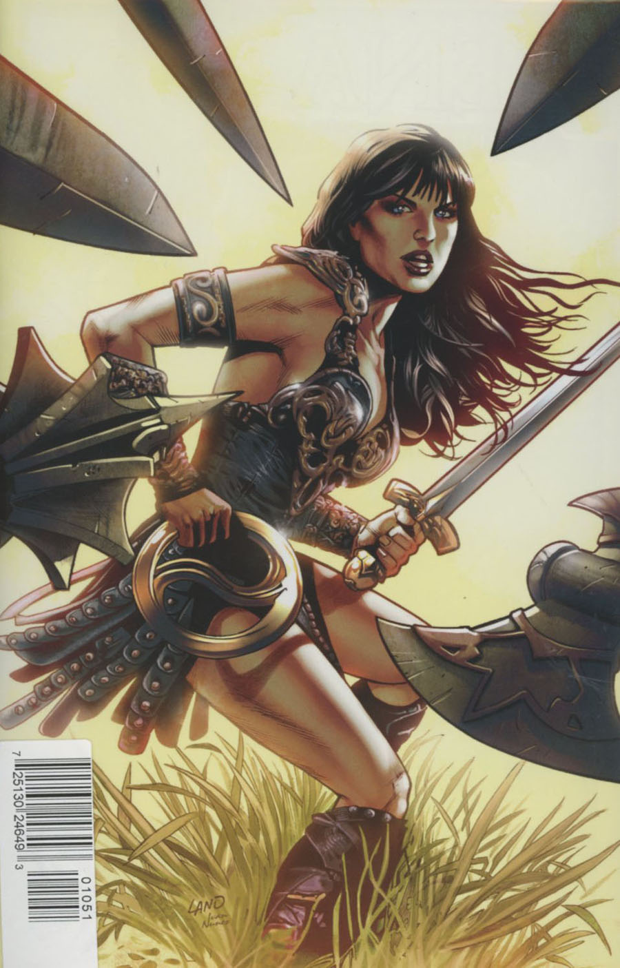 Xena Warrior Princess Vol 3 #1 Cover F Rare Greg Land Virgin Cover