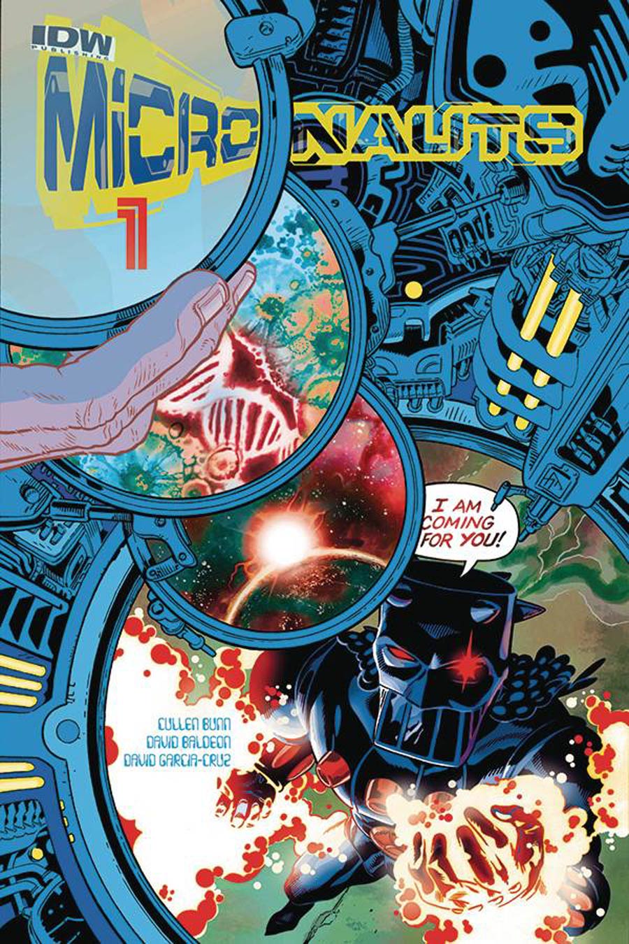 Micronauts Vol 5 #1 Cover J DF Regular JH Williams III Cover Signed By Cullen Bunn