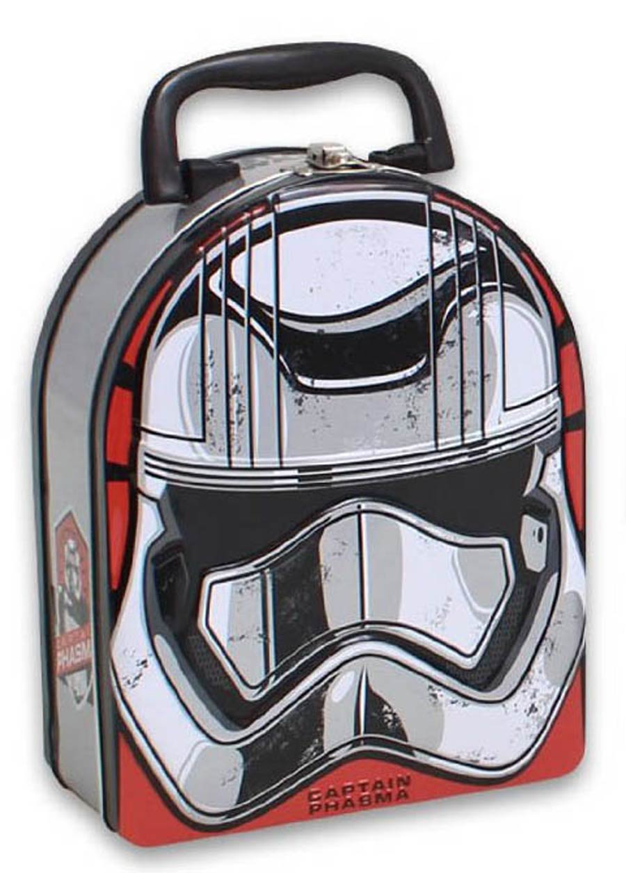 Star Wars Episode VII The Force Awakens Arch Carry All Tin Tote - Captain Phasma