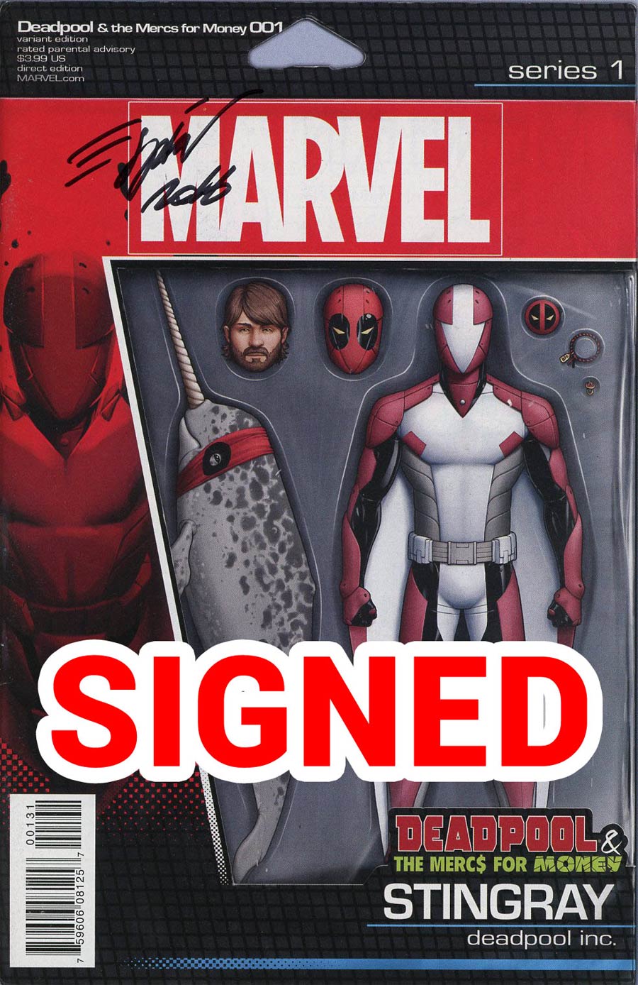Deadpool And The Mercs For Money #1 Cover H Signed By Salvador Espin (Cover Filled Randomly)