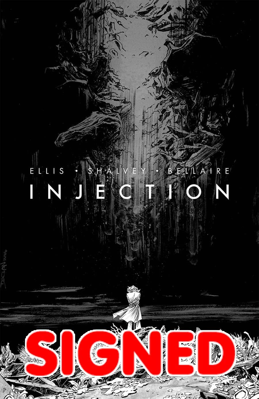 Image Giant-Sized Artists Proof Edition Injection #1 Cover B Signed Bookplate Edition By Declan Shalvey