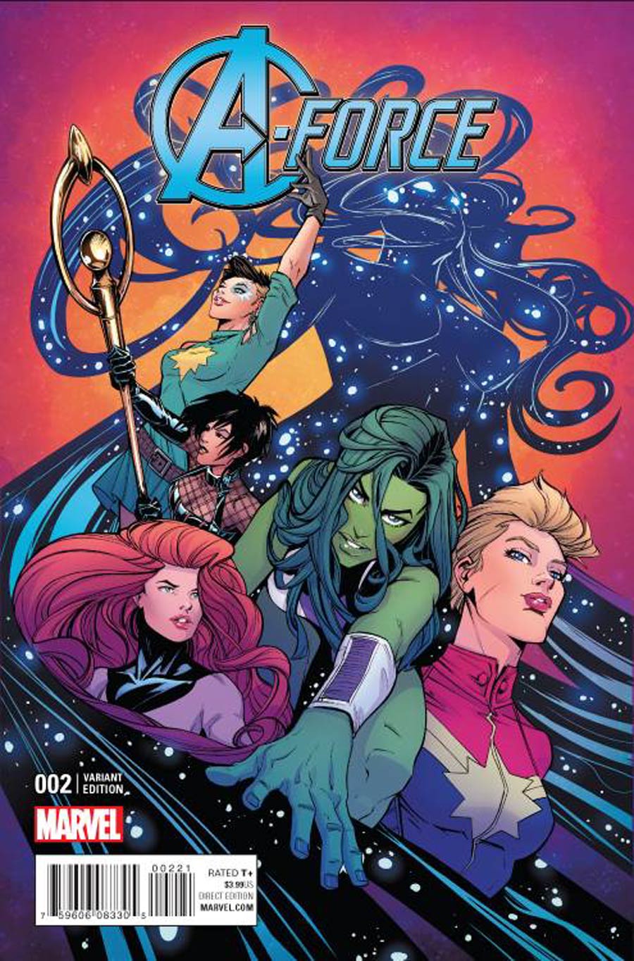 A-Force Vol 2 #2 Cover B Incentive Joelle Jones Variant Cover
