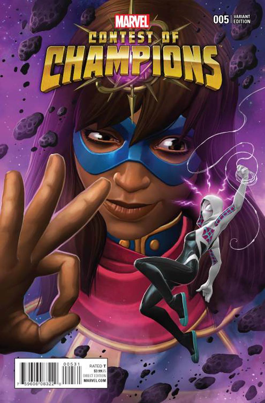 Contest Of Champions Vol 3 #5 Cover C Incentive Kabam Contest Of Champions Game Variant Cover