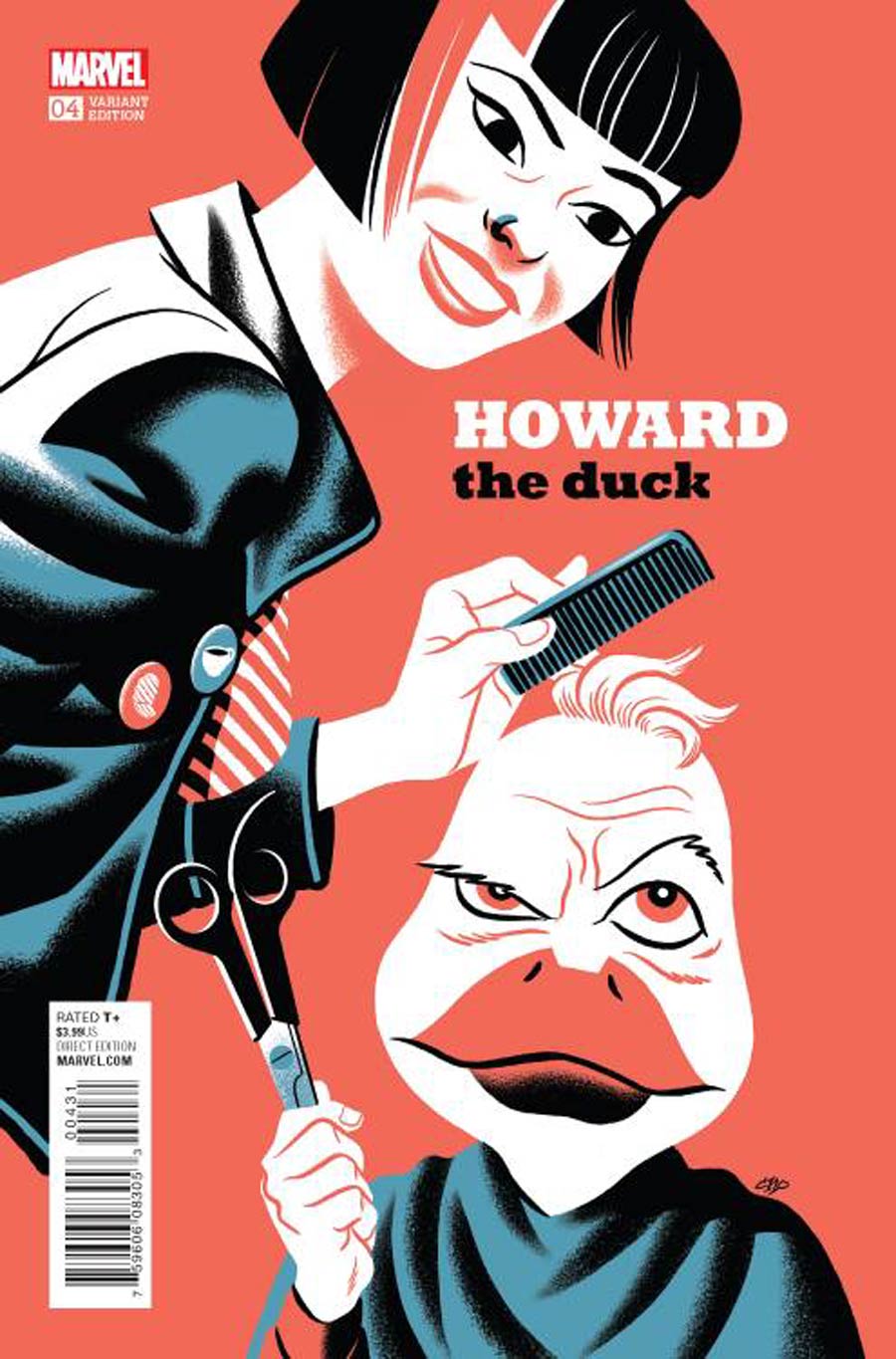Howard The Duck Vol 5 #4 Cover B Incentive Michael Cho Variant Cover