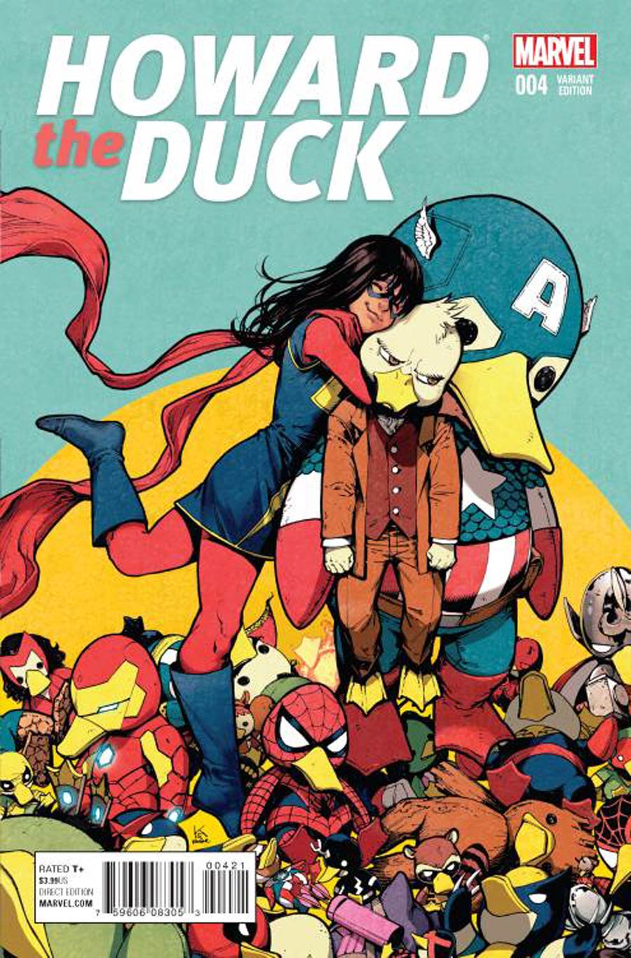 Howard The Duck Vol 5 #4 Cover C Incentive Kamome Shirahama Variant Cover